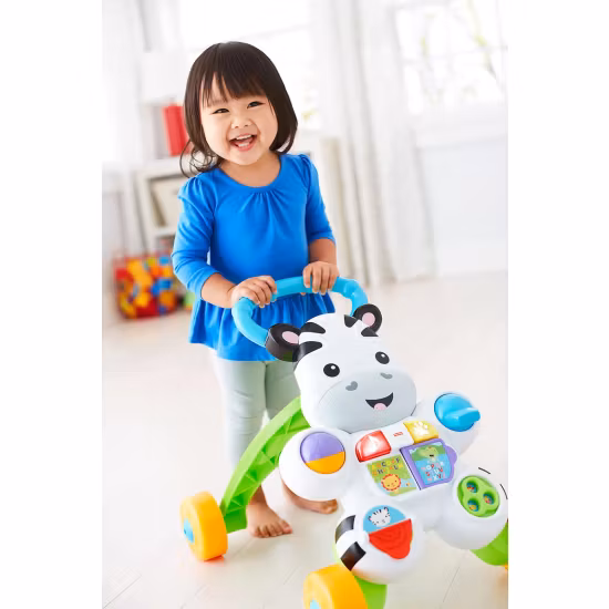 Fisher-Price Lära-Gå-Vagn Zebra