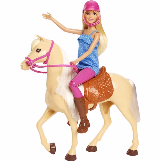 Barbie Docka Med Häst
