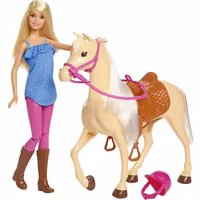 Barbie Docka Med Häst
