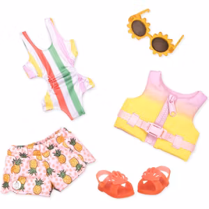 Glitter Girls Strand Outfit