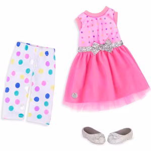 Glitter Girls Sparkly Dress Outfit