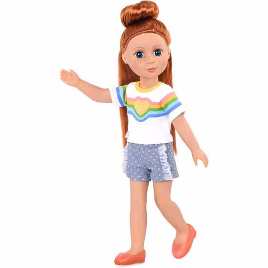 Glitter Girls Rainbow Outfit