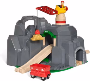 BRIO 33889 Lyftkran Och Tunnel