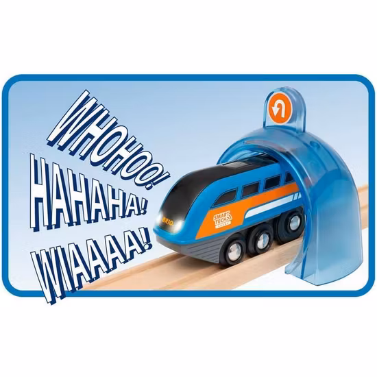 BRIO 33974 Action Tunnel Circle Set (Smart Tech Sound)