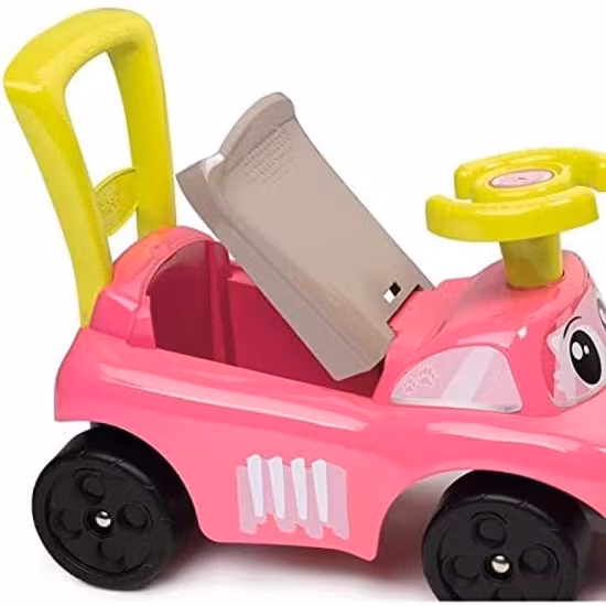 Smoby Lära-Gå-Bil Rosa