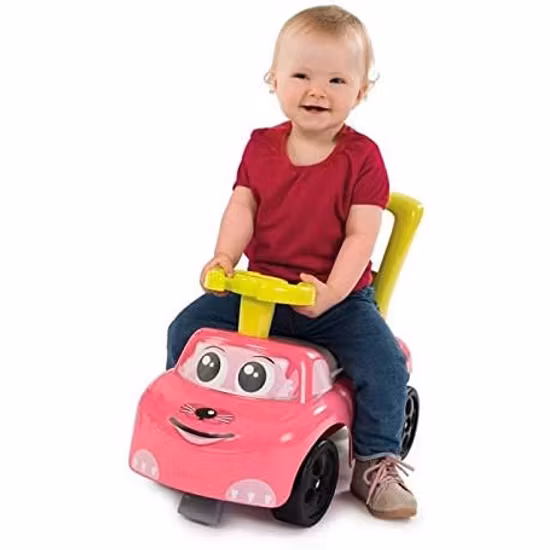 Smoby Lära-Gå-Bil Rosa