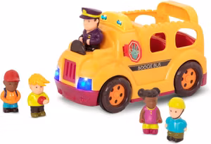 Battat Toys Skolbuss Med Figurer