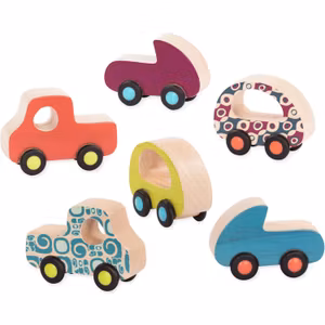 Battat Toys Minibilar I Trä