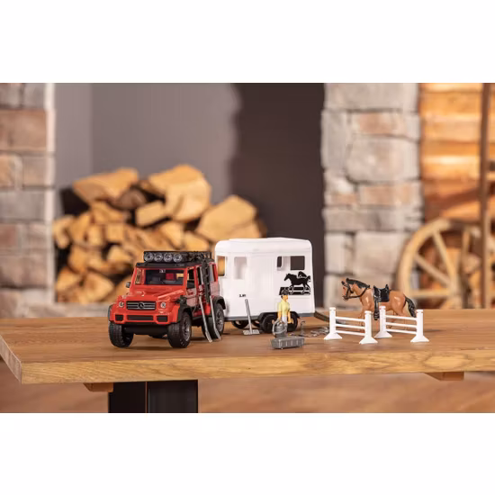 Dickie Toys Playlife Horse Trailer