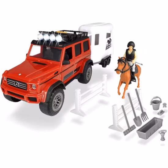 Dickie Toys Playlife Horse Trailer