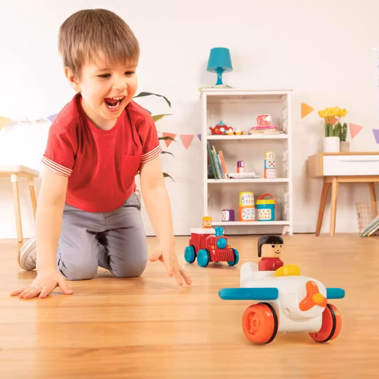 Battat Toys Push & Go Fordon