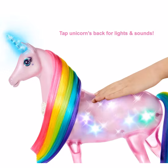 Barbie Dreamtopia Magical Lights Unicorn