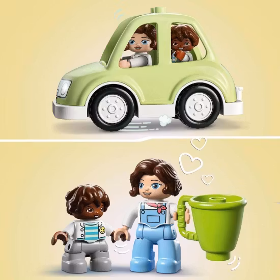 LEGO DUPLO Town 10986 Familjehus På Hjul