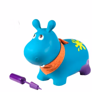 Battat Toys Hoppdjur Hippo Inklusive Luftpump
