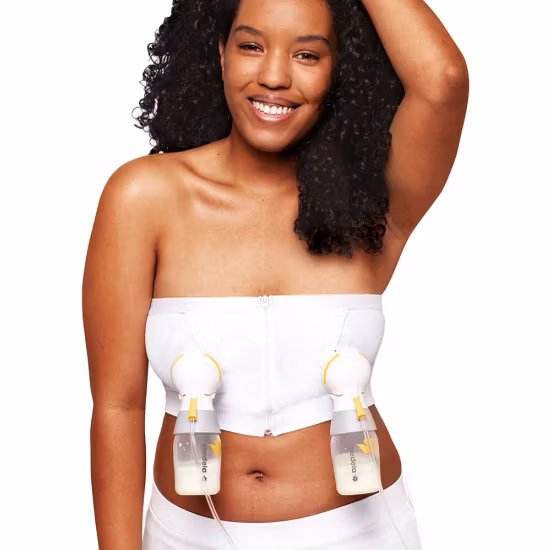 Medela Hands-Free Pumpbustier Vit