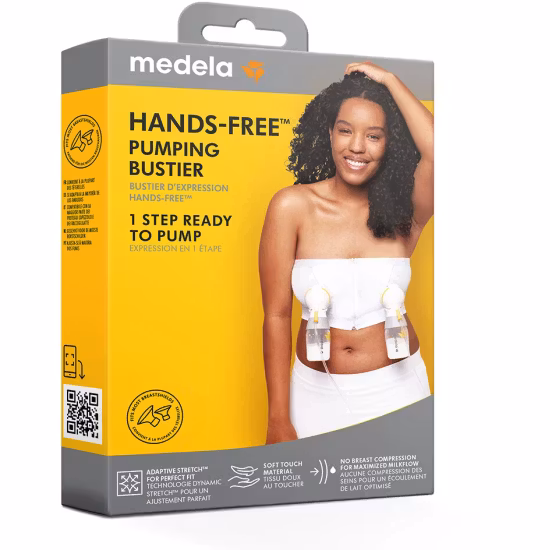 Medela Hands-Free Pumpbustier Vit