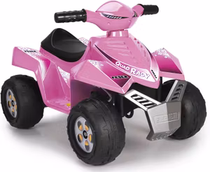 Feber Quad Racy Fyrhjuling El 6V Rosa