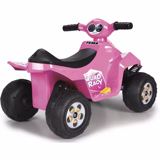 Feber Quad Racy Fyrhjuling El 6V Rosa