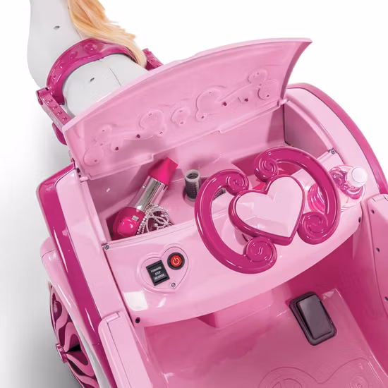 Disney Princess Elektrisk Häst Och Vagn