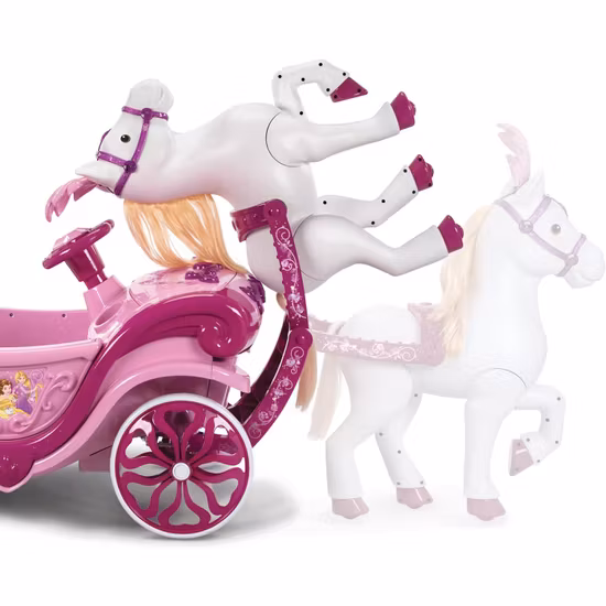 Disney Princess Elektrisk Häst Och Vagn