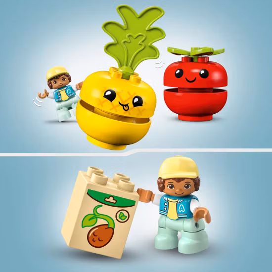 LEGO 10982 DUPLO Min första Frukt - Och Grönsakstraktor