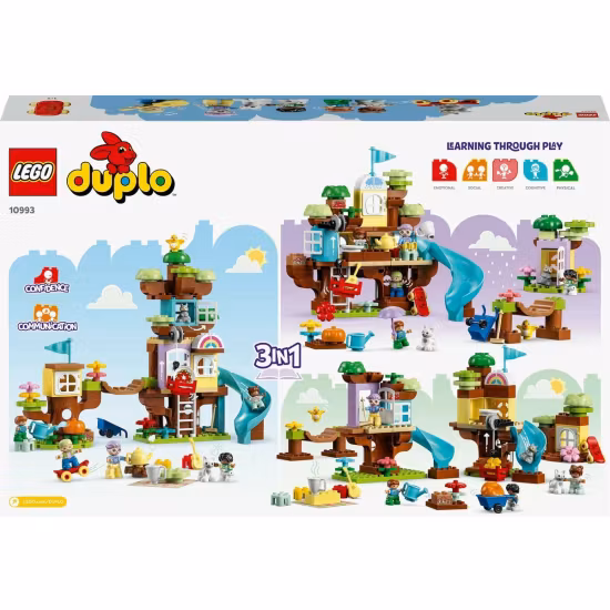 LEGO Duplo Town 10993 3-i-1 Trädkoja