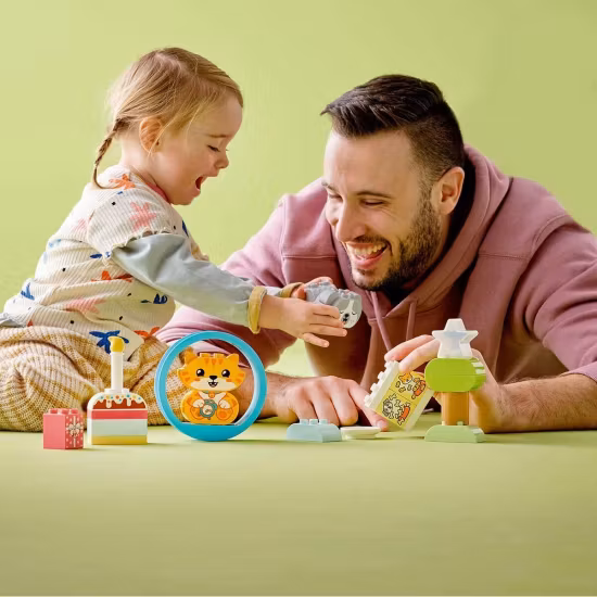 LEGO DUPLO 10977 Min Första Hundvalp & Kattunge Med Ljud