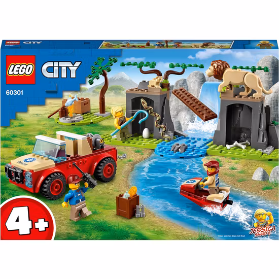 LEGO City Wildlife 60301 Djurräddningsterrängbil