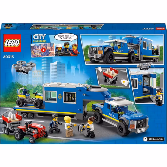 LEGO City Police 60315 Polisens Mobila Kommandofordon