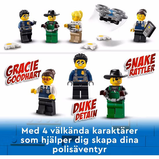LEGO City Police 60315 Polisens Mobila Kommandofordon