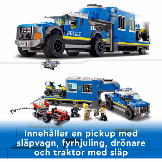 LEGO City Police 60315 Polisens Mobila Kommandofordon