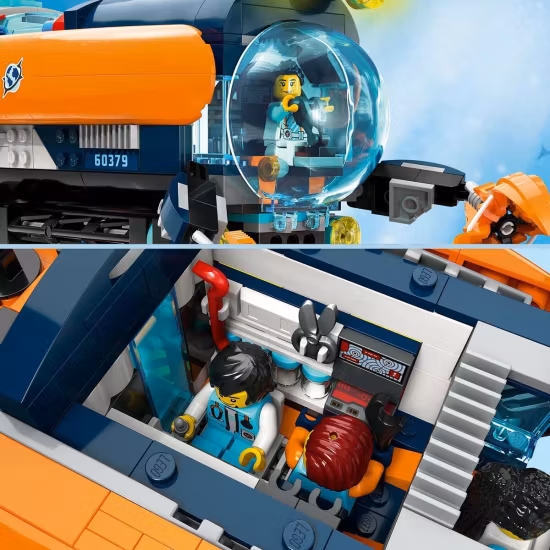 LEGO City 60379 Havsutforskare Och Ubåt