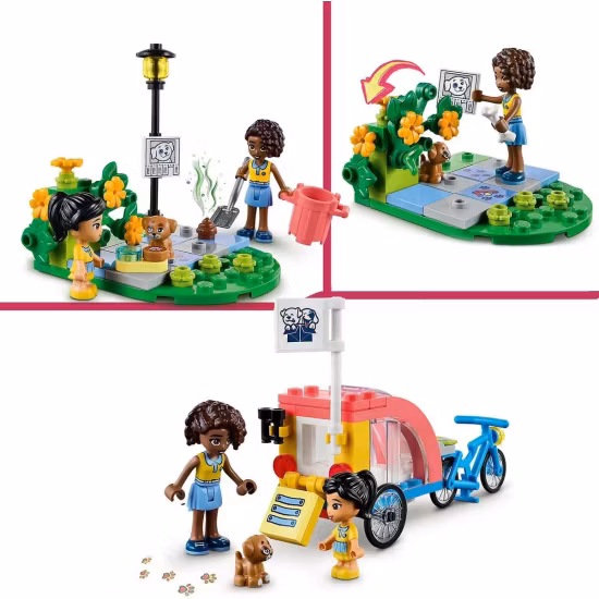 LEGO Friends 41738 Hundräddningscykel