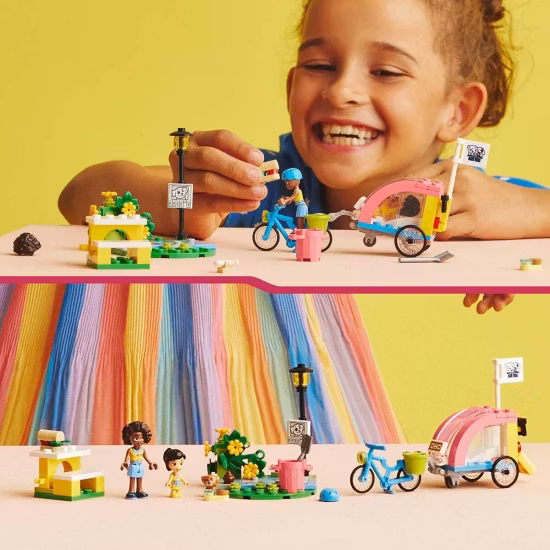 LEGO Friends 41738 Hundräddningscykel
