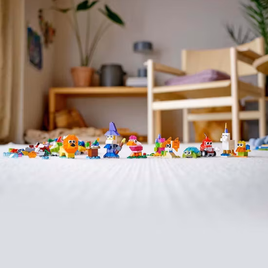 LEGO 11013 Classic Kreativa Transparenta Klossar