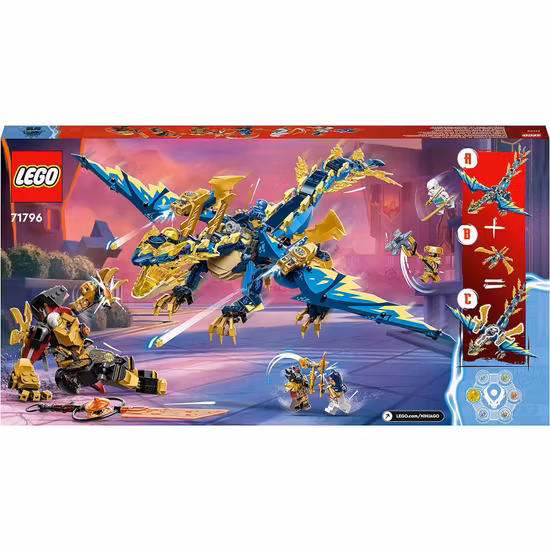 LEGO NINJAGO Elementdraken mot Kejsarinnans robot