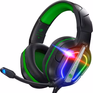 Fachixy FC100 Gaming Headset Svart/Grön