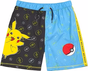 Pokemon Badbyxor Svart/Blå