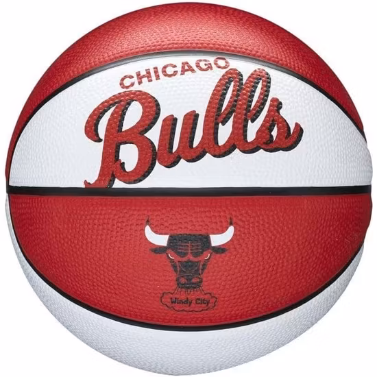 Wilson Retro NBA Basketboll Chicago Bulls Stl 3