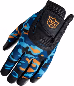 Wilson Staff golfhandske junior blå vänster hand