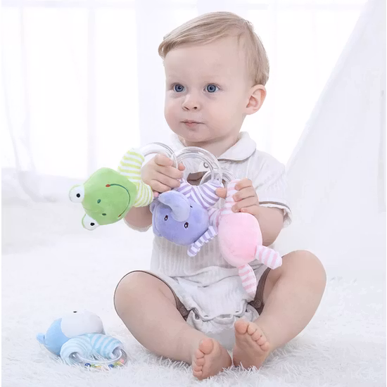 Snuggle Sprouts Skallra Kanin Rosa