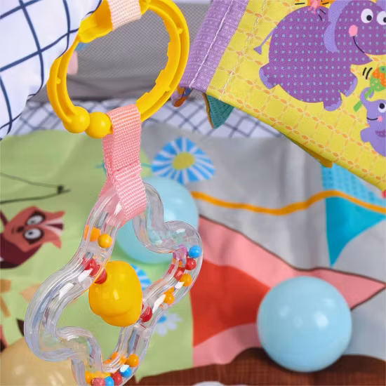 Fairchild Babygym Med Bollar Lila