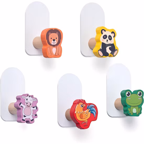 Runeay Självhäftande Väggkrokar 5-Pack