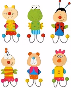 Inware Väggkrokar 6-Pack