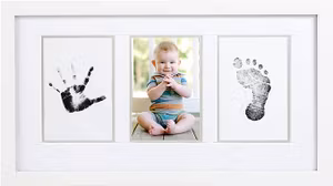 Pearhead Babyprints Fotoram Vit
