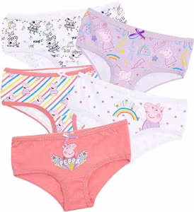 Greta Gris Trosor 5-Pack