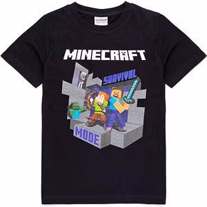 Minecraft T-shirt Svart