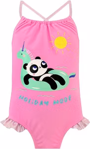 Harry Bear Baddräkt Rosa