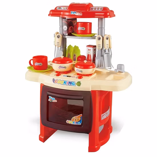 Leksakskök med ljus och ljud