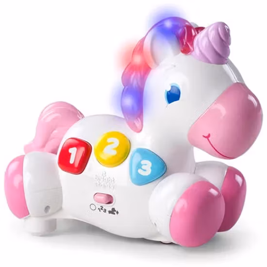 Bright Starts Rock & Glow Enhörning